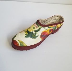 Hunter Women's Mules with Fruit Print